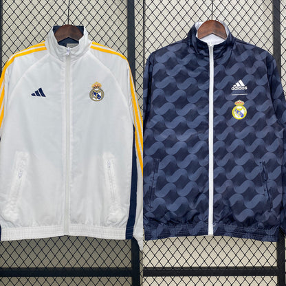 Real Madrid Windbreaker Reversible - CalcioVivo
