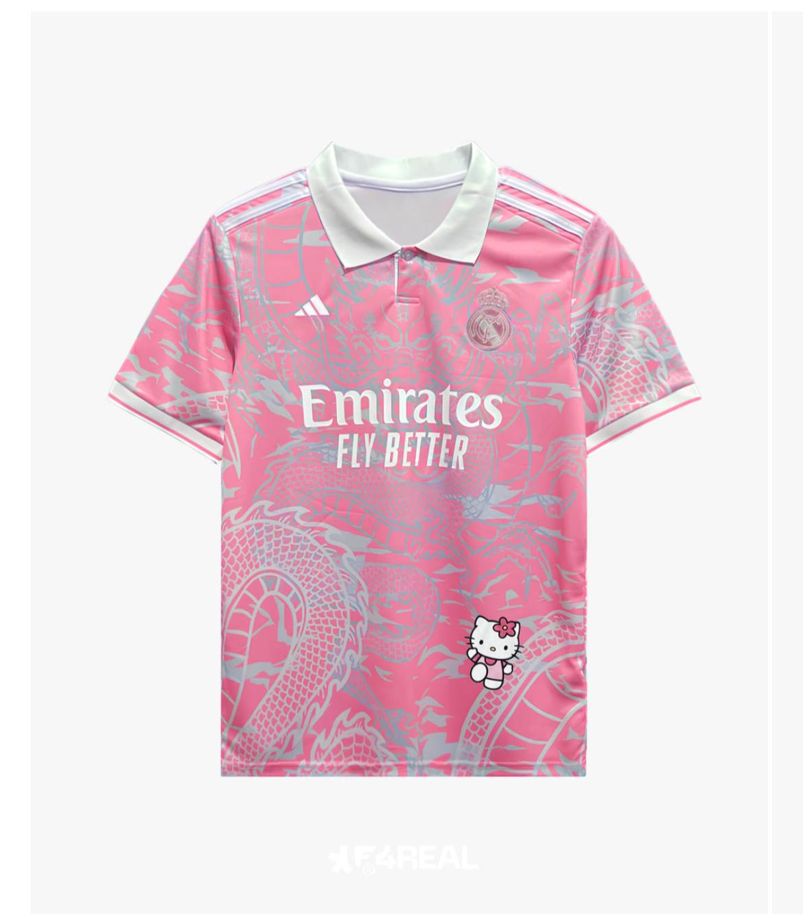 Real Madrid x Hello Kitty Pink Jersey