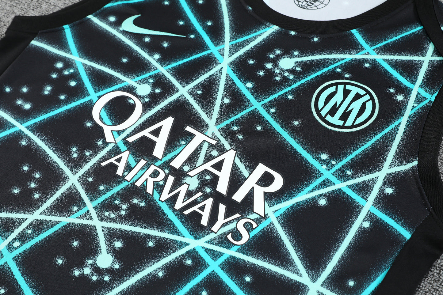 Kit Tank Top + Shorts Inter Milan Green/Black Training 25/26