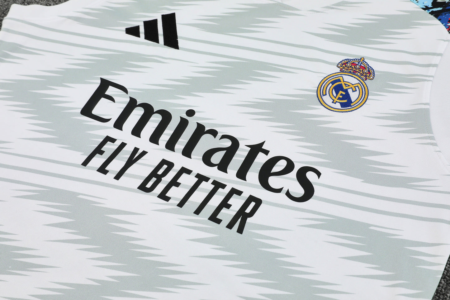 Kit Tank Top + Shorts Real Madrid Training White 25/26