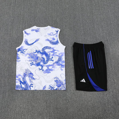 Kit Tank Top + Shorts Real Madrid Training 25/26