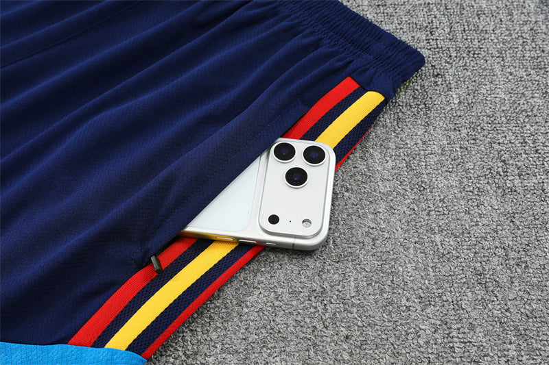 Kit Allenamento Spagna Blu Scuro 2026 | Kit da Calcio - CalcioVivo
