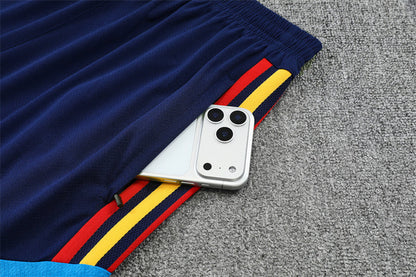 Kit Allenamento Spagna Blu Scuro 2026 | Kit da Calcio - CalcioVivo