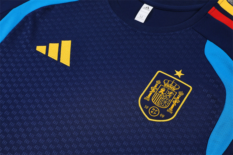 Kit Allenamento Spagna Blu Scuro 2026 | Kit da Calcio - CalcioVivo