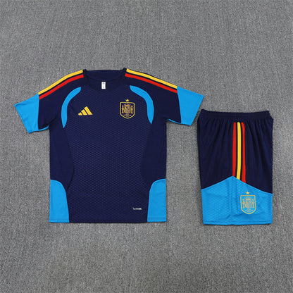 Kit Allenamento Spagna Blu Scuro 2026 | Kit da Calcio - CalcioVivo