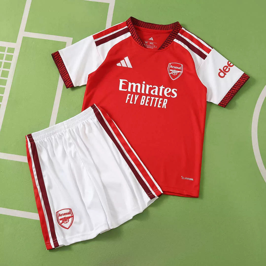 Kit Bambino Arsenal Home 26/27 | Kit da Calcio - CalcioVivo