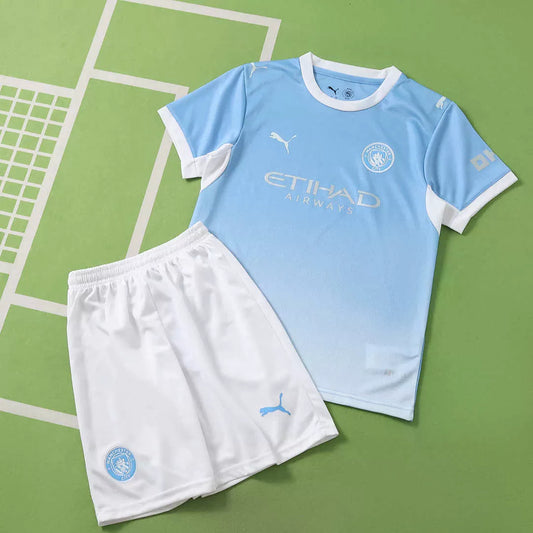 Kit Bambino Manchester City Home 26/27 | Kit da Calcio - CalcioVivo