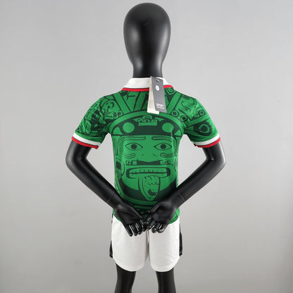 Mexico Home 1998 Retro Kit Kids