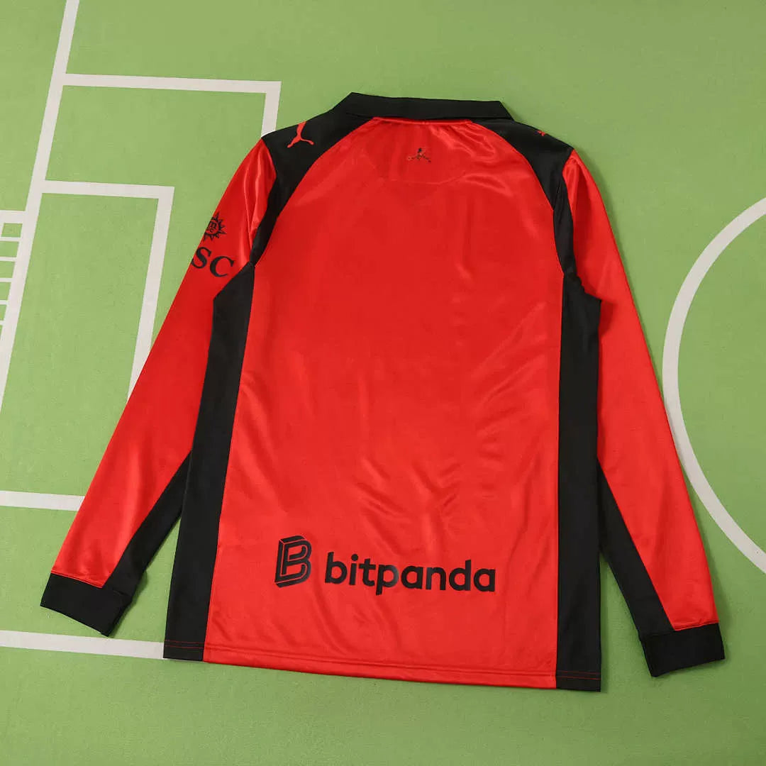 Maglia AC Milan x Slam Jam 2025/26 Manica Lunga Uomo | Maglia da Calcio - CalcioVivo