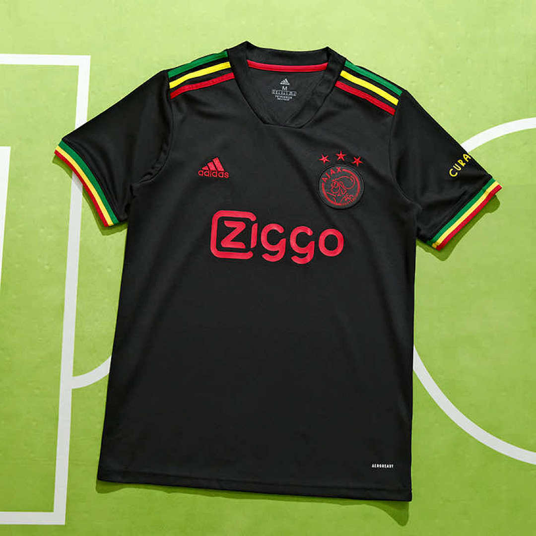 Ajax Bob Marley Third Jersey 21/22 - CalcioVivo