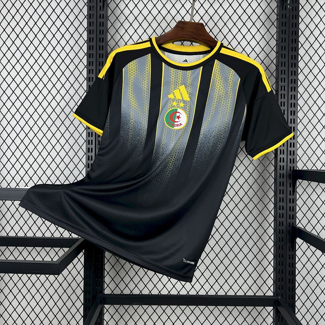 Algeria Pre-Match Black Jersey 2026 - CalcioVivo