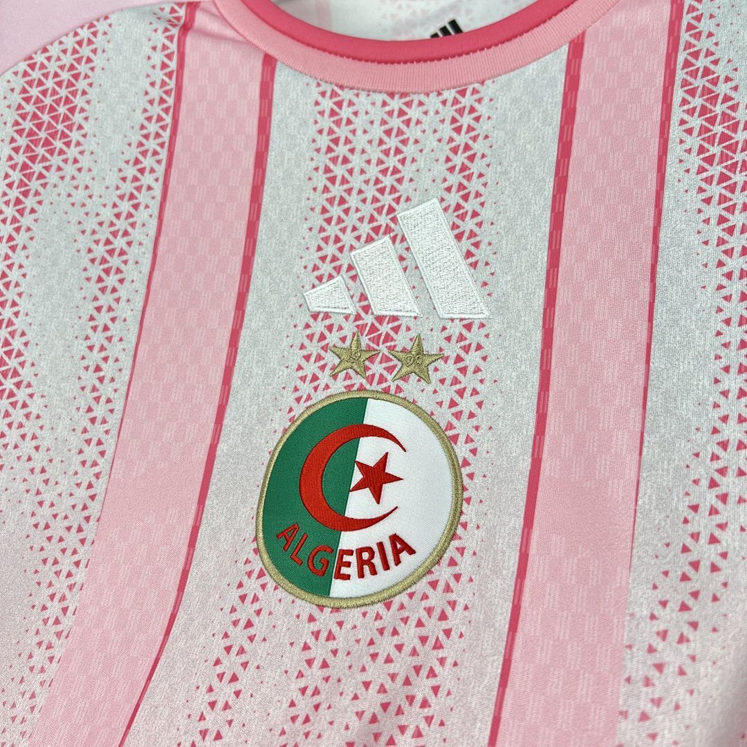 Algeria Pre-Match Pink Jersey 2026 - CalcioVivo