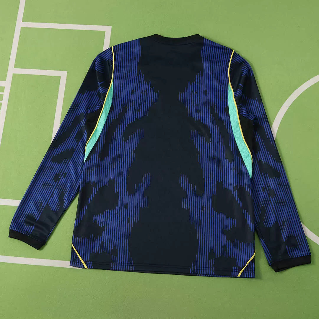 Maglia Brasile Away 2026 Manica Lunga Uomo | Maglia da Calcio - CalcioVivo