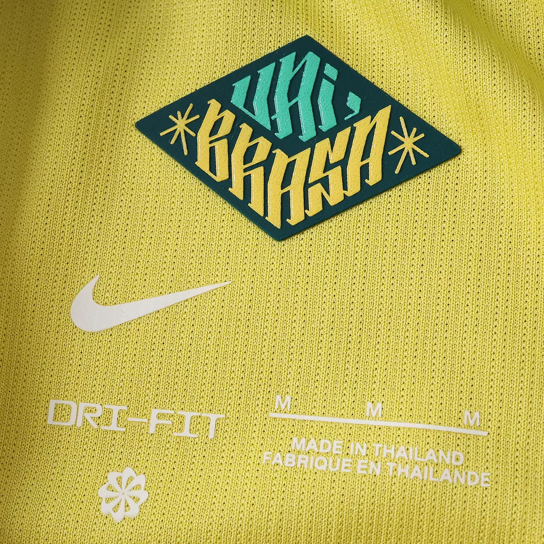 Maglia Brasile Home 2026 Manica Lunga Uomo | Maglia da Calcio - CalcioVivo