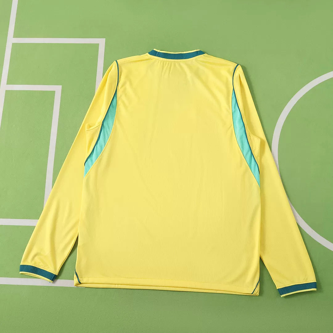 Maglia Brasile Home 2026 Manica Lunga Uomo | Maglia da Calcio - CalcioVivo