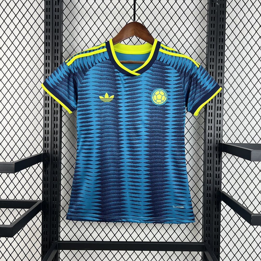 Maglia Colombia Away 2026 Donna Blu | Maglia da Calcio - CalcioVivo