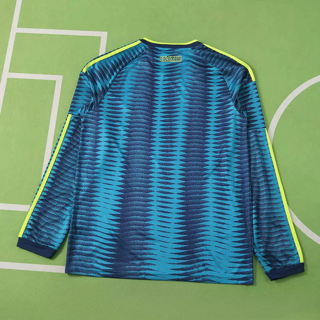 Maglia Colombia Away 2026 Manica Lunga Uomo | Maglia da Calcio - CalcioVivo