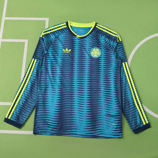Maglia Colombia Away 2026 Manica Lunga Uomo | Maglia da Calcio - CalcioVivo