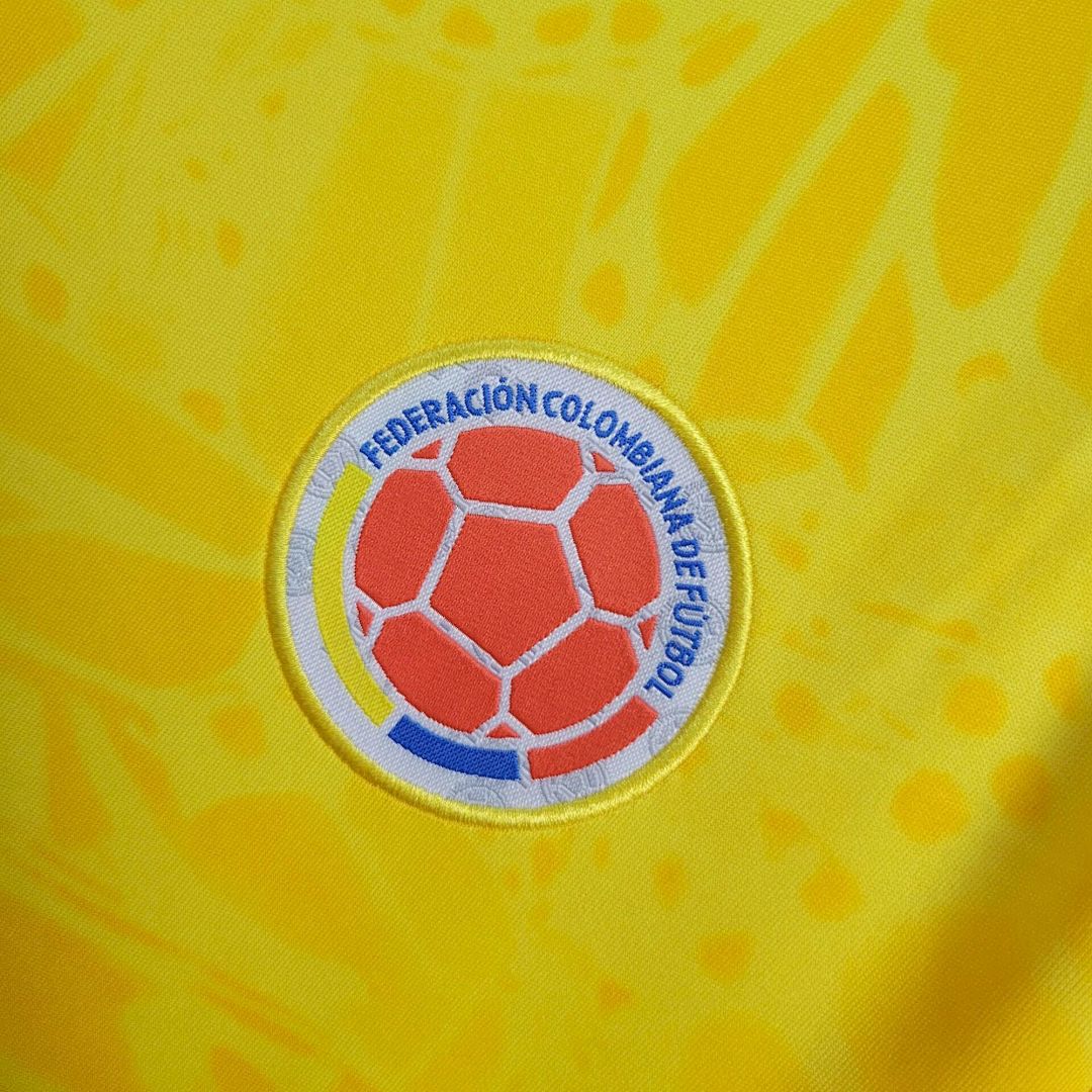 Maglia Colombia Home 2026 Donna Gialla | Maglia da Calcio - CalcioVivo