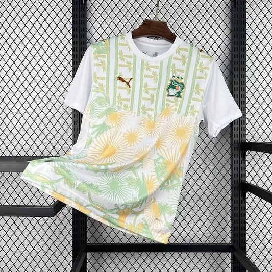 Maglia Costa d'Avorio Away 2026 Uomo Bianca | Maglia da Calcio