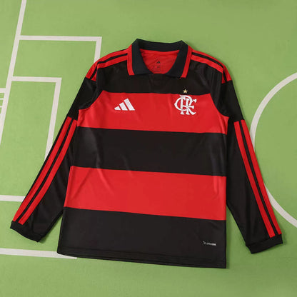 Maglia Flamengo Home 2026/27 Manica Lunga Uomo | Maglia da Calcio - CalcioVivo
