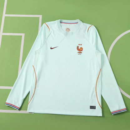 Maglia Francia Away 2026 Manica Lunga Uomo | Maglia da Calcio - CalcioVivo