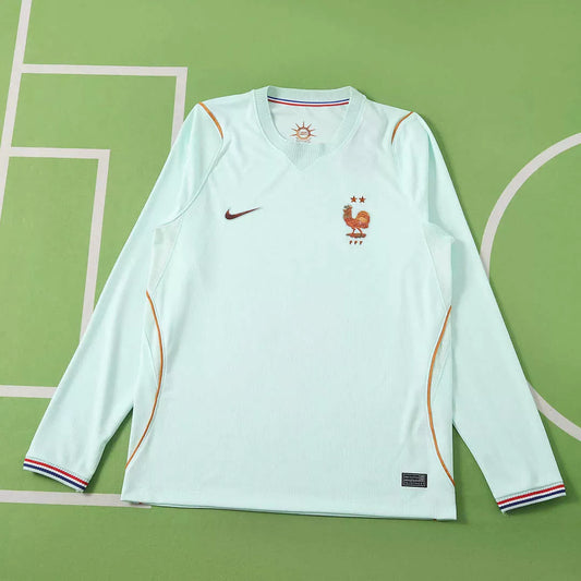 Maglia Francia Away 2026 Manica Lunga Uomo | Maglia da Calcio - CalcioVivo