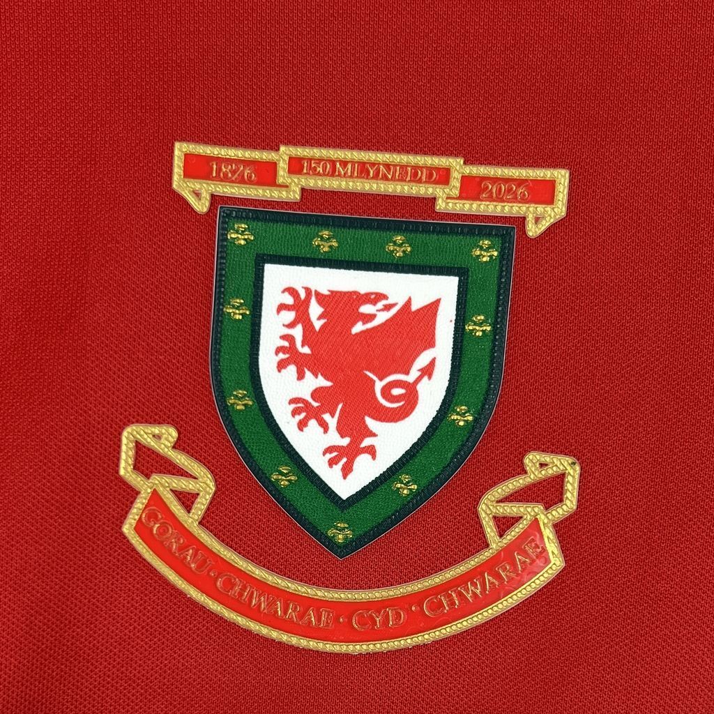 Maglia Galles Anniversary 150 Years 2026 Manica Lunga Uomo | Maglia da Calcio
