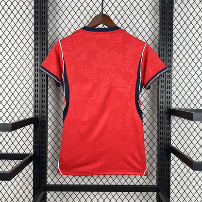 Maglia Inghilterra Away 2026 Donna Rossa | Maglia da Calcio - CalcioVivo
