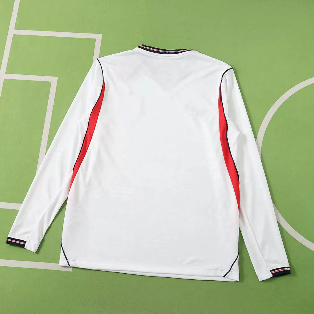 Maglia Inghilterra Home 2026 Manica Lunga Uomo | Maglia da Calcio - CalcioVivo