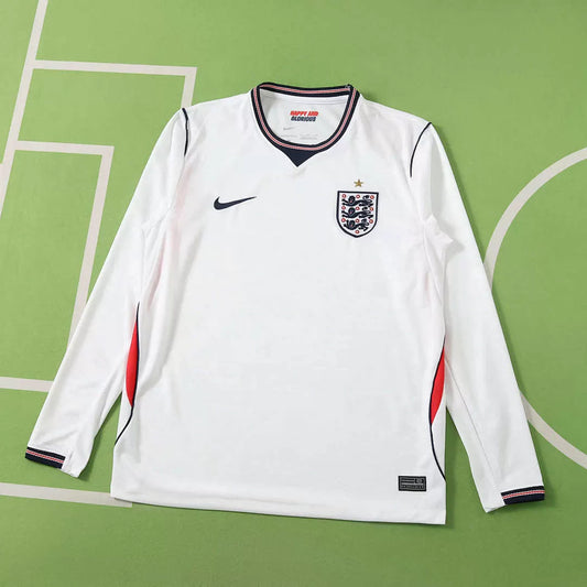 Maglia Inghilterra Home 2026 Manica Lunga Uomo | Maglia da Calcio - CalcioVivo