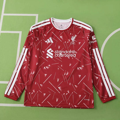 Maglia Liverpool Home 26/27 Manica Lunga Uomo | Maglia da Calcio - CalcioVivo