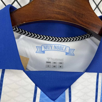 Maglia Málaga Home 26/27 Uomo Bianca Azzurra | Maglia da Calcio