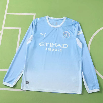 Maglia Manchester City Home 26/27 Manica Lunga Uomo | Maglia da Calcio