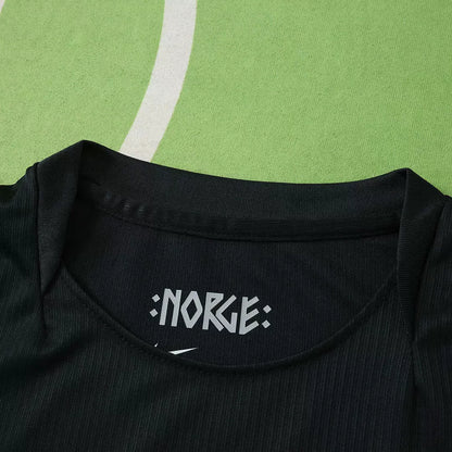 Maglia Norvegia Away 2026 Uomo Nera | Maglia da Calcio - CalcioVivo