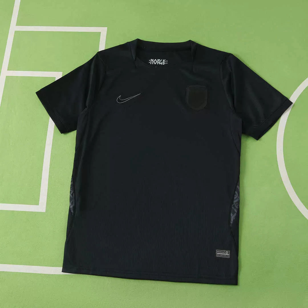 Maglia Norvegia Away 2026 Uomo Nera | Maglia da Calcio - CalcioVivo