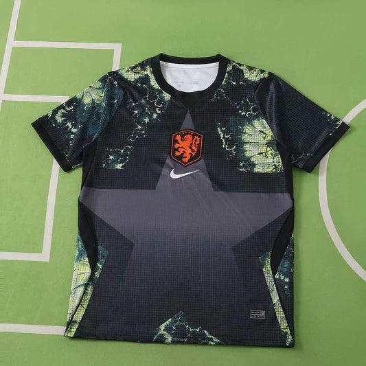 Maglia Olanda Portiere 26/27 Uomo Nera | Maglia da Calcio - CalcioVivo