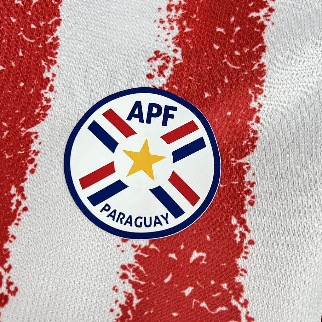 Maglia Paraguay Home 2026 Uomo | Maglia da Calcio - CalcioVivo
