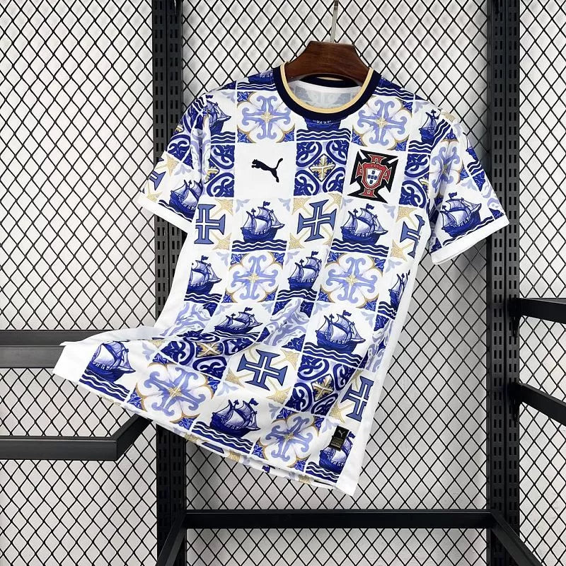 Maglia Portogallo Concept Azulejo 26/27 Uomo Bianca | Maglia da Calcio