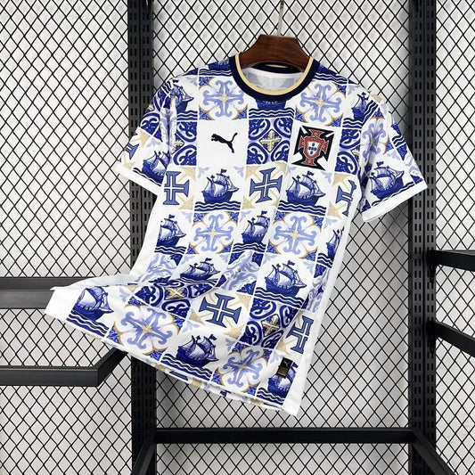 Maglia Portogallo Concept Azulejo 26/27 Uomo Bianca | Maglia da Calcio