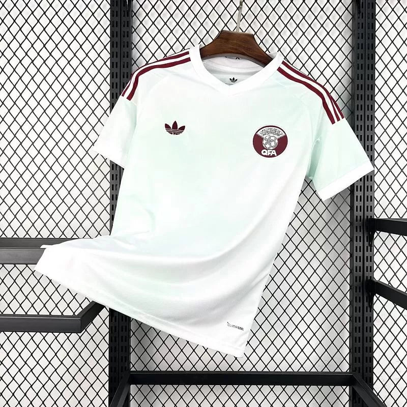 Maglia Qatar Away 2026 Uomo Bianca | Maglia da Calcio