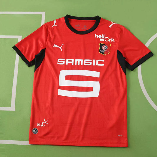 Maglia Rennes Home 26/27 Uomo Rossa | Maglia da Calcio - CalcioVivo