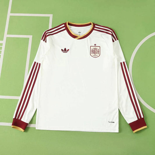 Maglia Spagna Away 2026 Manica Lunga Uomo | Maglia da Calcio - CalcioVivo