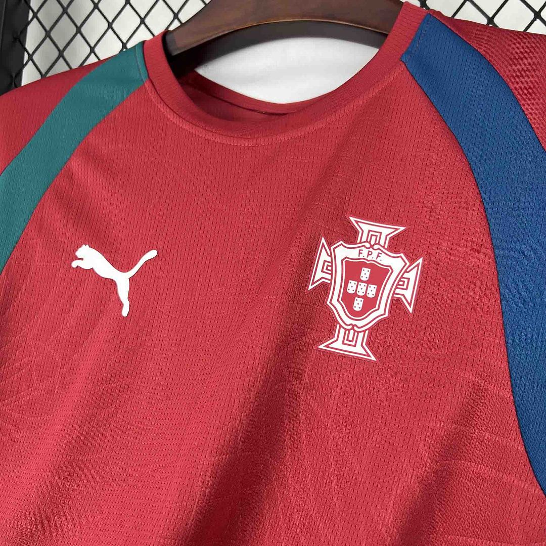Maglia Training Portogallo 2026 Uomo Rossa | Maglia da Calcio - CalcioVivo
