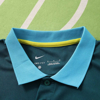 Polo Brasile Travel 2026 Uomo Verde | Maglia da Calcio - CalcioVivo