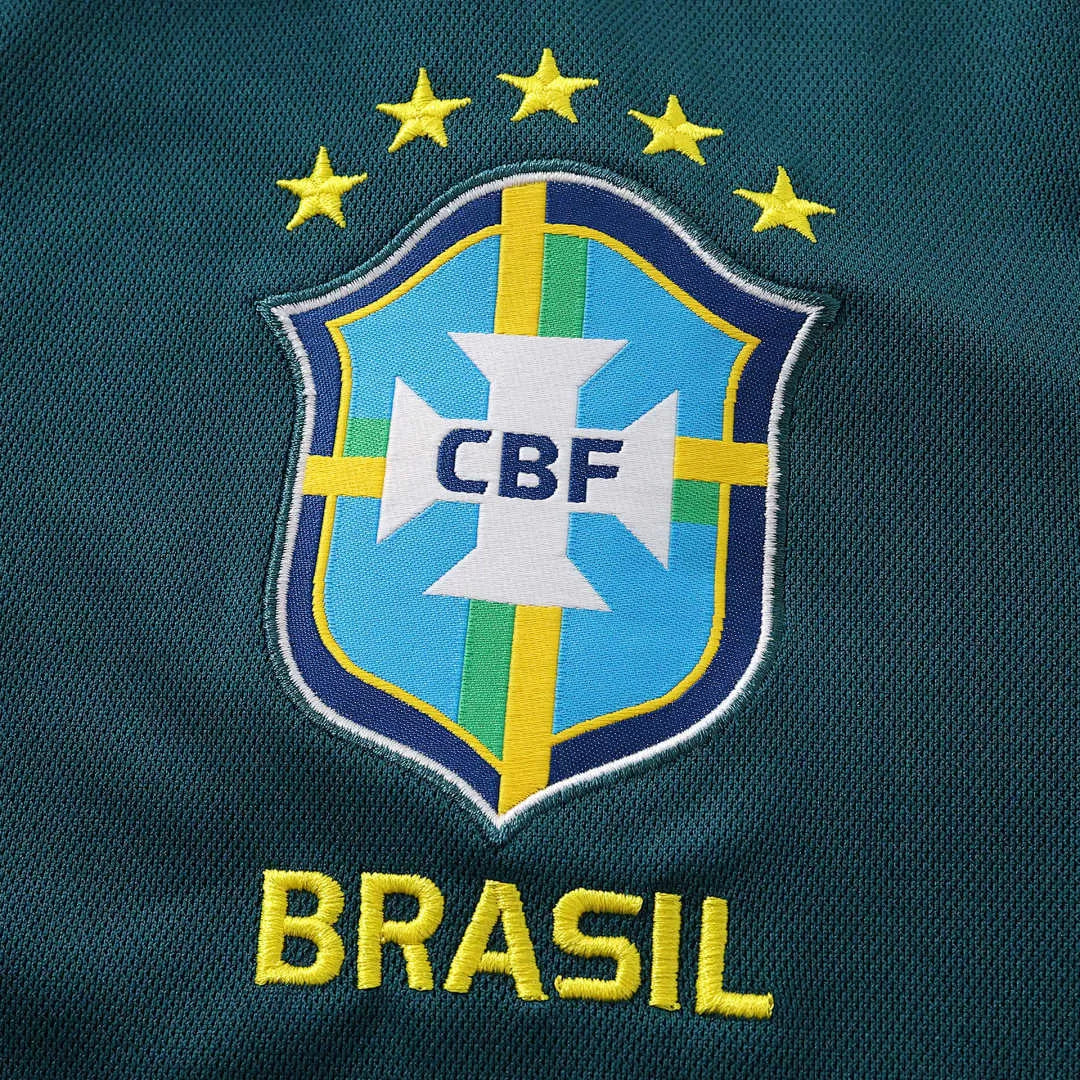 Polo Brasile Travel 2026 Uomo Verde | Maglia da Calcio - CalcioVivo