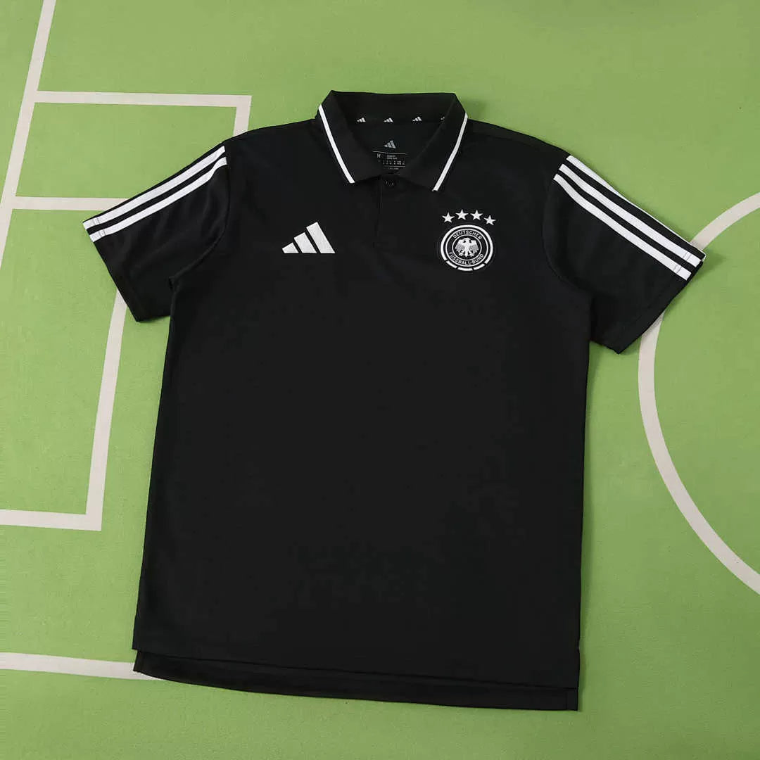 Polo Germania Adidas 2026 Uomo Nera | Maglia da Calcio - CalcioVivo