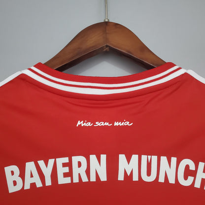 Bayern München Home Jersey 13-14 Retro Long Sleeve