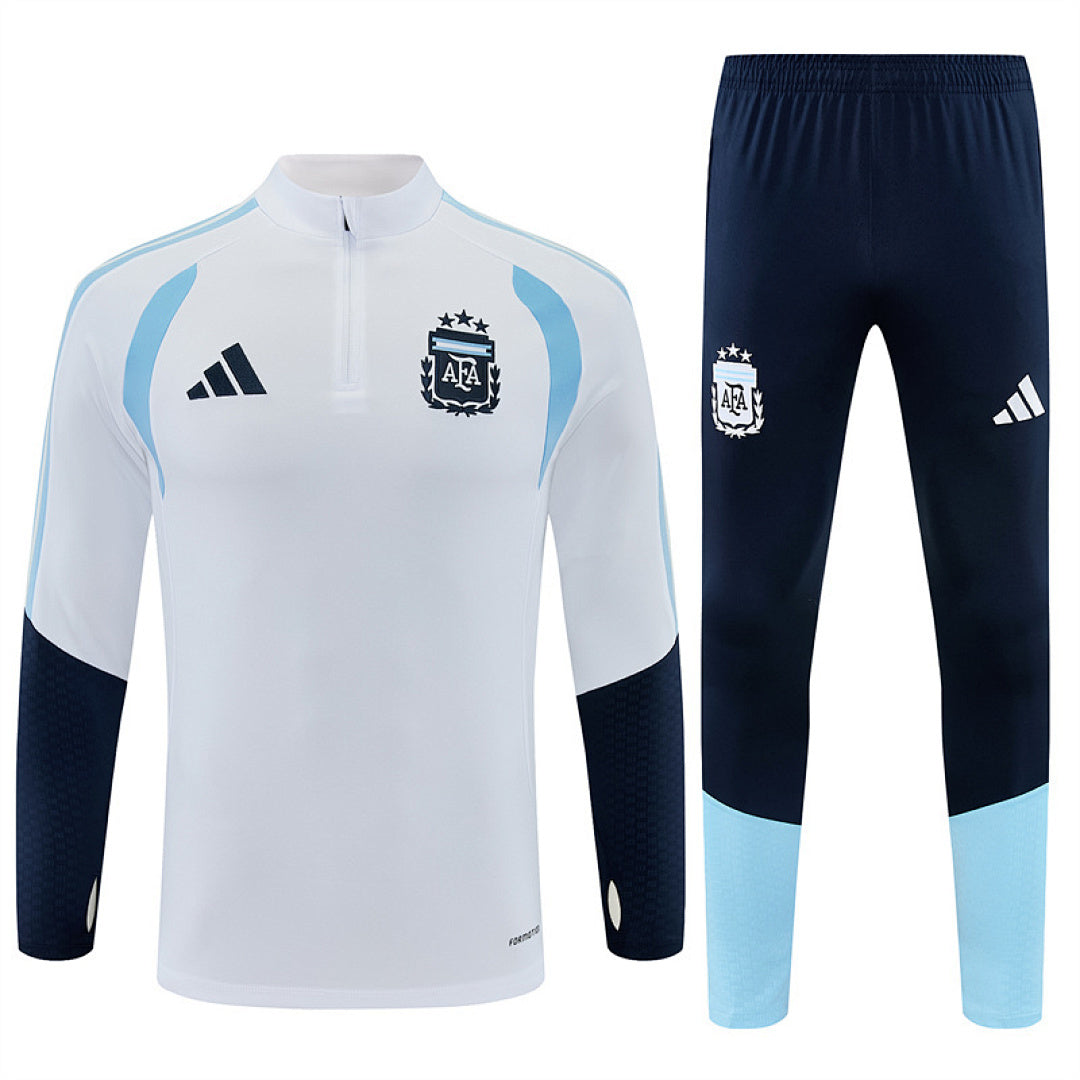 Tracksuit Argentina White/Blue 2026 - CalcioVivo