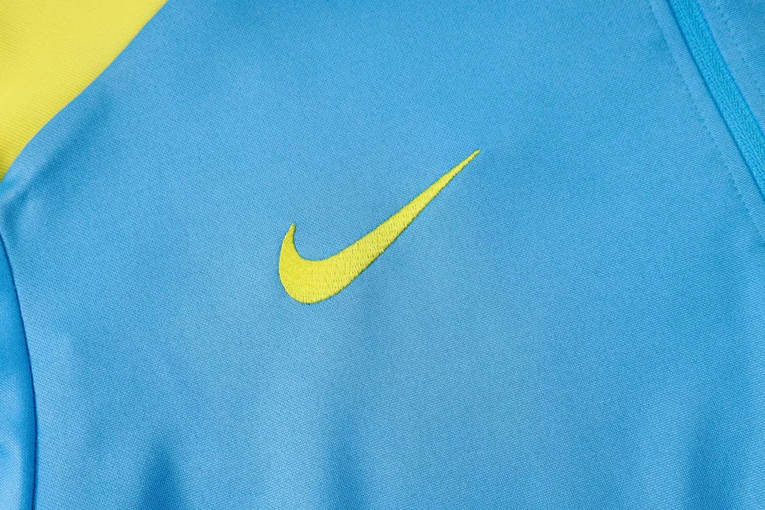 Tuta Barcelona Blu Half-Zip 25/26 Uomo | Tuta da Calcio - CalcioVivo